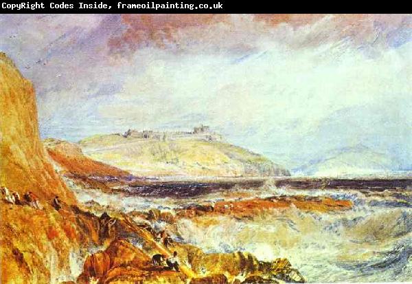 J.M.W. Turner Pendennis Castle Cornwall; Scene after a Wreck.